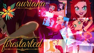 Lolirock AMV Auriana  Fire started Lolirocksword [upl. by Norford]