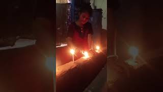 JALTE DIYE  happy diwali shortvideo josho [upl. by Accebber]