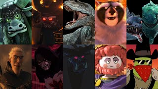 Defeats of my Favorite Animated NonDisney Movie Villains Part IV [upl. by Kowalski]