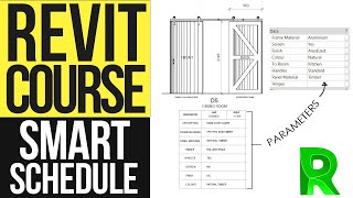 Smart Good Looking Door and Window Schedules in Revit Tutorial  Advanced Revit Course 11 [upl. by Ker]