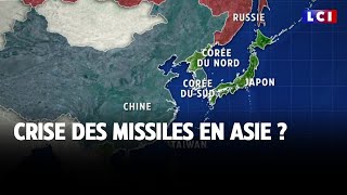 Crise des missiles en Asie ｜LCI [upl. by Alfred460]