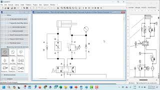 SIMULACIÓN CIRCUITO HIDRÁULICO FLUIDSIM H [upl. by Bobina]