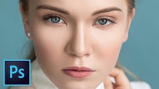 HighEnd Skin Retouching amp Sculpting in Photoshop [upl. by Launam]