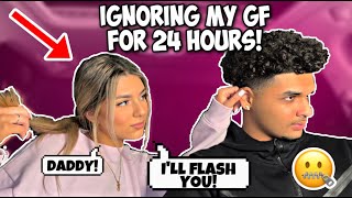 IGNORING MY GIRLFRIEND FOR 24 HOURS PRANK 🥺😍💕 She Tried To [upl. by Ama4]