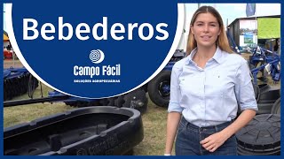 Comederos y bebederos Campo Fácil  Solución para la sequía [upl. by Aerdnahs]