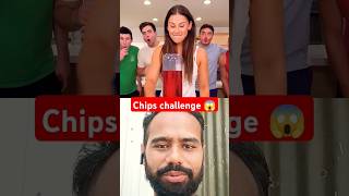 Swipe chips challenge 😱 challenge funny chips fun [upl. by Czarra]