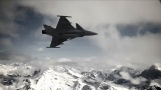 Gripen flight demonstration at Axalp [upl. by Korry]