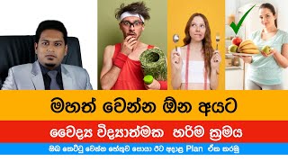 බර වැඩි කර ගන්න හරිම ක්‍රමේ  Healthy Weight Gain With Nutritionist Hiroshan Jayaranga [upl. by Jenne]