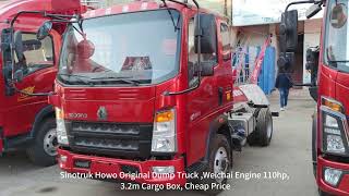 Efficient Dumping Sinotruk Howo Original Dump Truck [upl. by Kan]