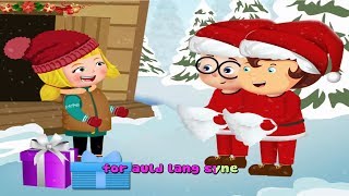 Auld Lang Syne Song  Nursery Rhymes Kids Songs  Christmas Songs for Children [upl. by Nwahshar]