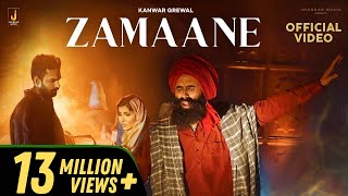 Zamaane Official Video  Kanwar Grewal  Sana Sultaan  Tru Makers  New Hindi Songs 2023 [upl. by Aneehsor]