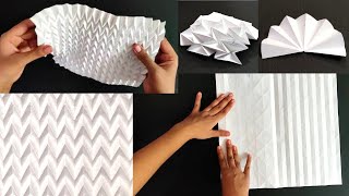 Learn Origami 01  Basic Paper Fold Patterns  How To Make Basic Folds By Deepali Karanjavkar [upl. by Temirf]