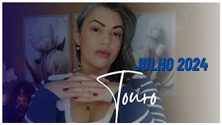 ♉ TOURO  JUL24✨Levantando VÔOUm CICLO de VITÓRIAS e SUCESSOO MUNDO é SEU🦅🚀🌎 [upl. by Baggott553]