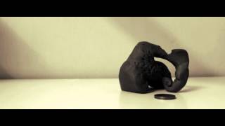 StopMotion Test  Clay Monster vs Coin [upl. by Tarsus]