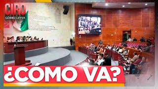 Reforma judicial 21 congresos estales ya la avalaron  Noticias con Ciro Gómez Leyva [upl. by Weeks560]