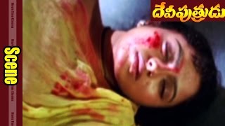 Villains Crucial Torcher To Pregnant Soundarya Scene  Devi Putrudu Movie  Venkatesh Soundarya [upl. by Boyt]