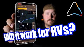 The BEST RV navigation APP  Hammer Truck GPS review [upl. by Aynnek218]