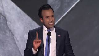 Full RNC speech by Vivek Ramaswamy picked to colead new Trump efficiency commission with Elon Musk [upl. by Aligna]