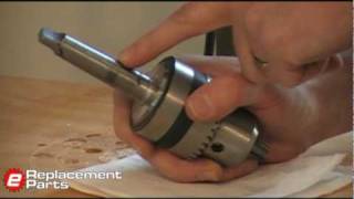 How to Remove and Reinstall a Drill Press Chuck [upl. by Jacobba]