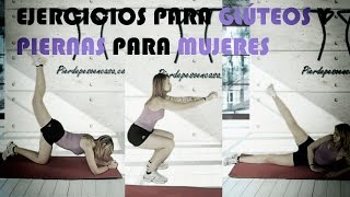 Ejercicios para glúteos y piernas para mujeres [upl. by Ahseital38]