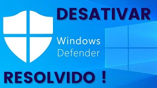 como desativar o windows defender no windows 10 [upl. by Charlena]