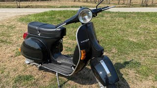 Piaggio Vespa P125X  1980 [upl. by Enitsirk900]