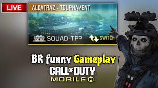 My first br rank match solo vs squid live streaming ALCATRAZ [upl. by Aciretnahs600]