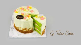 ES TELER CAKE  Es Teler Dijadikan Kue  Aneka Cake Elmer [upl. by Most]