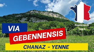 Via Gebennensis Etappe 5 Chanaz nach Yenne [upl. by Sigfried]