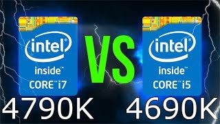 Intel i74790K vs i54690K [upl. by Onoitna]