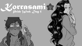 Korra x Asami Legend of Korra Comic Dub 🏳️‍🌈 Pride Week Day 5 🏳️‍🌈 [upl. by Aloise156]