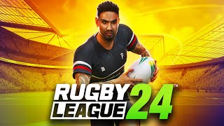 Rugby League 24 Gameplay [upl. by Stickney617]