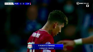 Roberto Firmino vs FC Porto A Champions League 20212022  English Commentary HD [upl. by Hokanson]