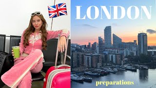 lets prepare together for my ✈️ trip to LONDON 🇬🇧 [upl. by Suirtimed]