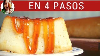 CÓMO HACER BUDÍN DE PAN Receta fácil en 4 pasos [upl. by Cupo]