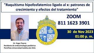 Raquitismo hipofosfatémico ligado al X Patrones de crecimiento y efectos del tratamiento [upl. by Eyram972]