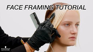 Schwarzkopf Tutorials How To Do Face Frame Highlights  Schwarzkopf Professional USA [upl. by Melanie]