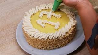 Faire un gâteau danniversaire au citron na jamais été aussi simple [upl. by Rhine]