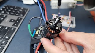 BLDC Motor Tester Using NE555 Analog Circuit [upl. by Airlia]