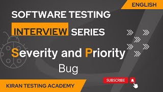 What is severity and priority  manual testing real time interview Questions  manual testing [upl. by Kasper]