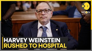 Jailed Harvey Weinstein rushed to hospital for emergency heart surgery  Latest News  WION [upl. by Retnuh]