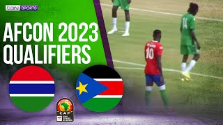 Gambia vs South Sudan  AFCON 2023 QUALIFIERS HIGHLIGHTS  06042022  beIN SPORTS USA [upl. by Gievlos393]