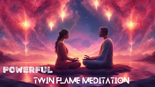 POWERFUL Guided Meditation for Inviting Your True TWIN FLAME 10 minutes [upl. by Neelrac]