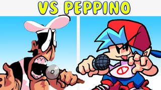 Friday Night Funkin Vs Peppino Oneshot Mod FNF Pizza Tower [upl. by Terrie817]