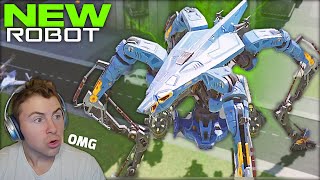 NEW Dux Spider Robot Is Here Built In Microbot Ability  UE Minos Gameplay  War Robots [upl. by Rosenwald337]