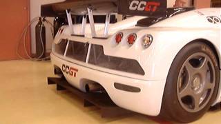 Koenigsegg CCGTStart up and Rev at Koenigsegg headquarter in 2007 [upl. by Seppala522]