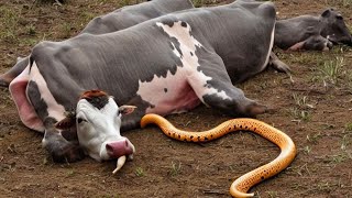 Incredible Snake Farm​ Cow HOOF Cure New Farming Automatic Milking Milk Feeding Pretty Girl [upl. by Rosemonde]