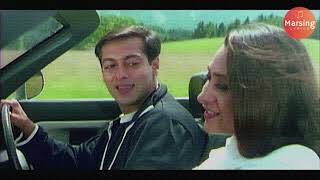 Chori Chori Sapno Mein LYRICS Abhijeet Bhattacharya Alka Yagnik  Salman Khan  Karishma Kapoor [upl. by Chloras]