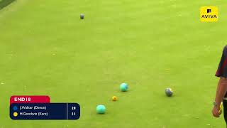 Aviva National Championships 2024  Mens Singles Final  JWalker Devon vs HGoodwin Kent [upl. by Idok184]