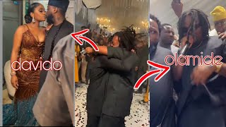 Olamide Surprise Davido As Fireboy Perform For ChiomaBurna Boy Storm Davido Wedding [upl. by Oht744]